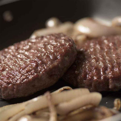 4 Steak & Spring Onion Burgers