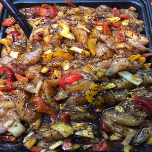 Black Garlic Chicken Stir Fry